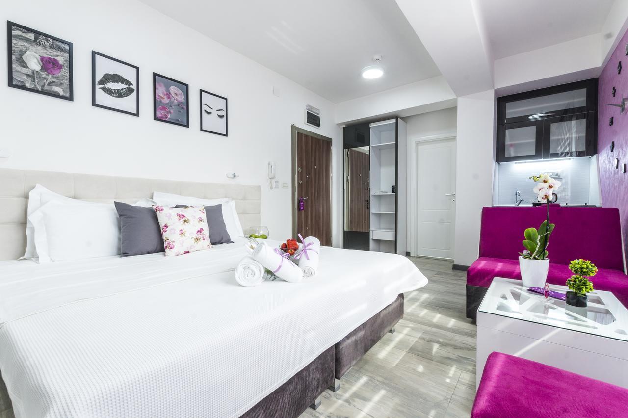 Astera Apart Hotel Skopje Exterior foto
