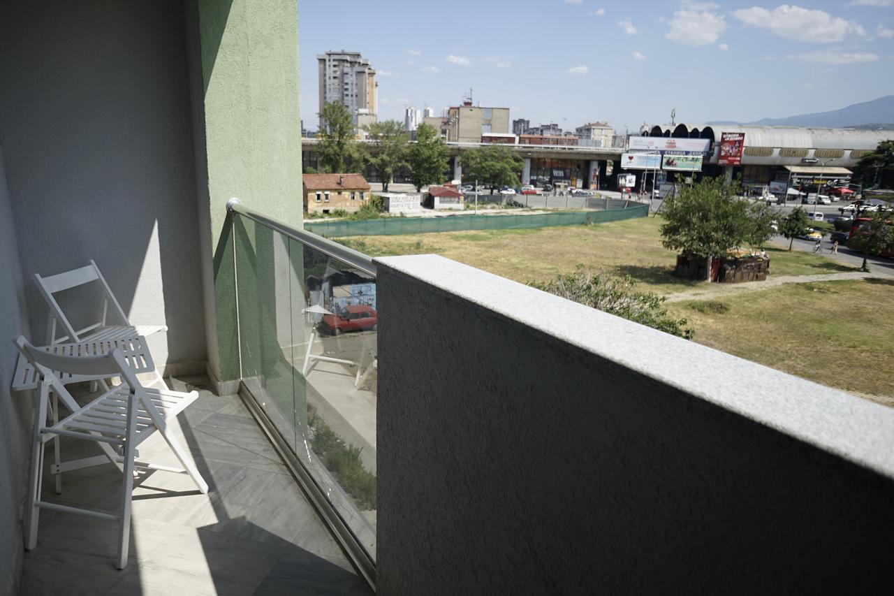 Astera Apart Hotel Skopje Exterior foto